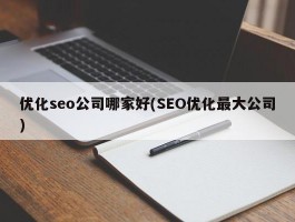 优化seo公司哪家好(SEO优化最大公司)