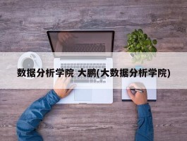 数据分析学院 大鹏(大数据分析学院)