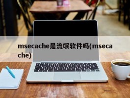 msecache是流氓软件吗(msecache)