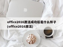 office2016激活成功后是什么样子(office2016激活)