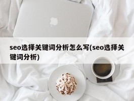 seo选择关键词分析怎么写(seo选择关键词分析)
