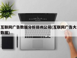 互联网广告数据分析郑州公司(互联网广告大数据)