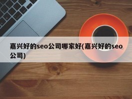 嘉兴好的seo公司哪家好(嘉兴好的seo公司)