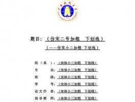 网站设计毕业论文封面,网站毕业设计题目